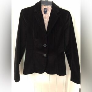 Gap velvet blazer SZ 4